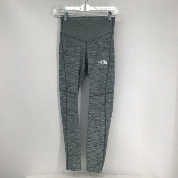 The North Face Women’s Dune Sky 7/8 Leggings Balsamic Green Heather Size Small - Picture 2 of 7